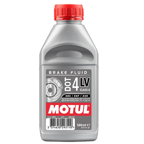 Motul DOT 4 LV Brake Fluid 0.5L