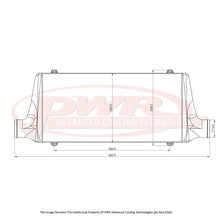 PWR Street Series Intercooler 600x300x68
