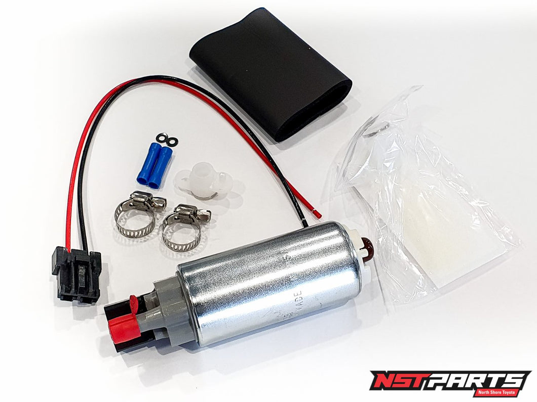 Walbro / TI Automotive GSS341 255LPH High Pressure Intank Fuel Pump Kit / Offset Ports