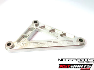 NITEPARTS CNC Billet Air Con Delete Bracket / 1JZ 2JZ