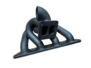 6Boost Turbo Exhaust Manifold / 4G63 / T4 Twin Scroll Evo 4-9