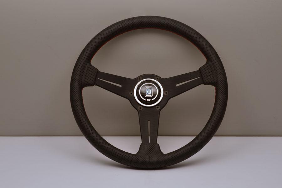 Nardi ND Classic Steering Wheel / 360mm Flat / Leather / Black