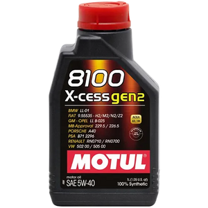 Motul 8100 X-Cess GEN 2 5w40 1L