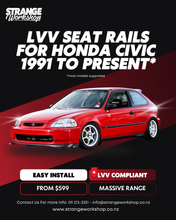 LVVTA Seat rail for Honda Civic 1991-present EG,EK,EP,EU/ES,UK,FD,FN,FC,FL
