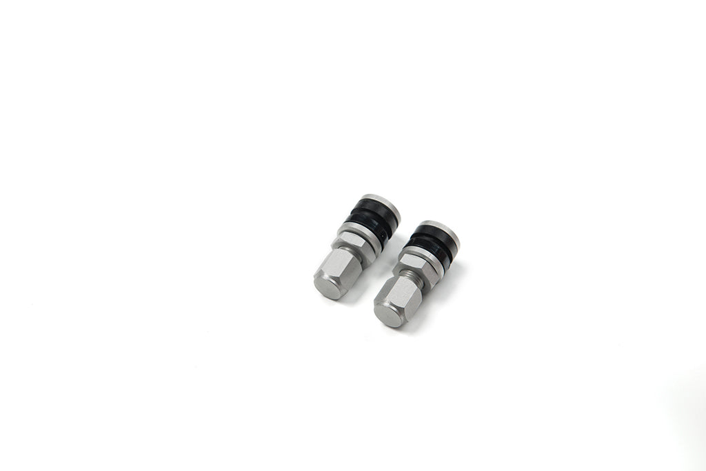 WORK Wheels V29A Replacement Air Valve Stem Silver / Meister / Equip