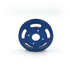 Scratch&Dent Billet Underdrive Water Pump Pulley for Nissan RB Engines - Blue