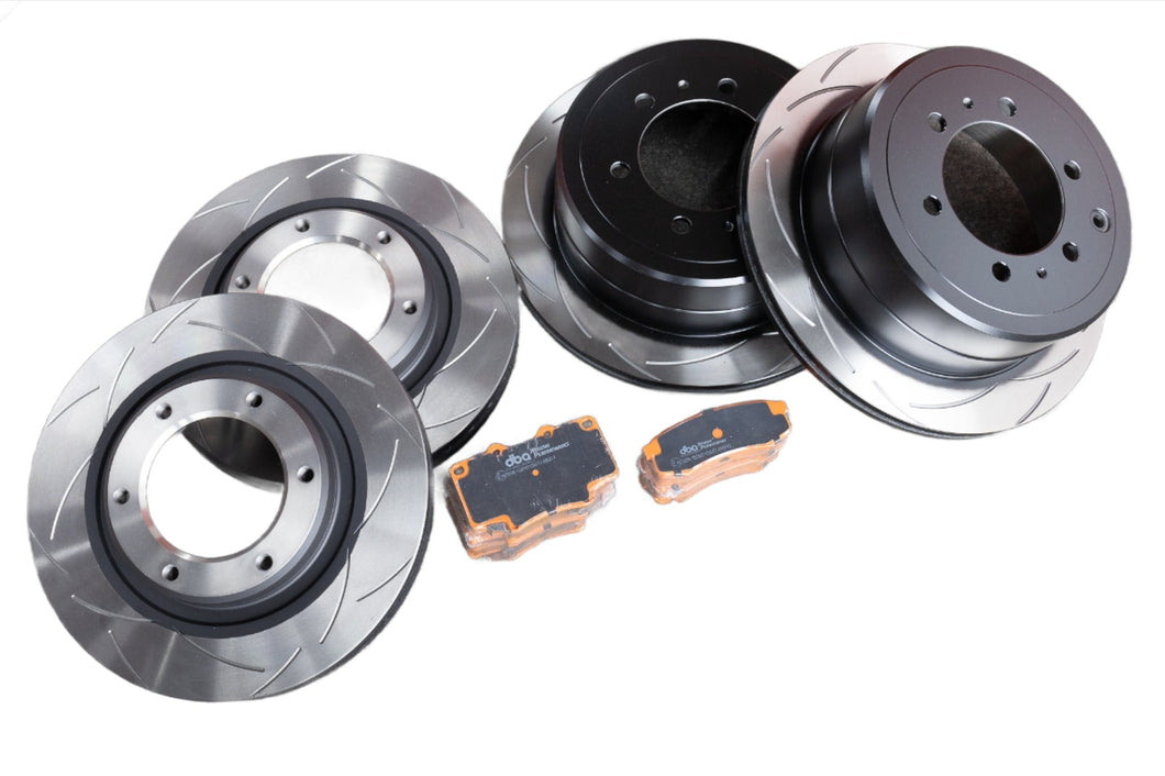 DBA XP Brake Kit Toyota Landcruiser 80 Series Facelift - 1992 Onward