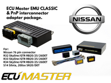 EMU Classic ECU & Harness Adaptor package for Nissan RB 20/25/26/SR20 (76PIN)