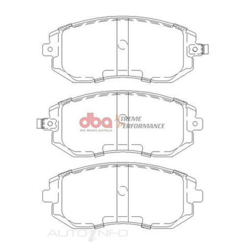 DBA Xtreme Performance Front Pads / Toyota GT86/Subaru BRZ