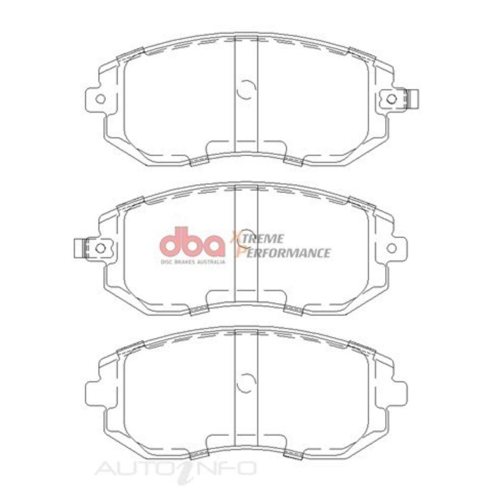 DBA Xtreme Performance Front Pads / Toyota GT86/Subaru BRZ