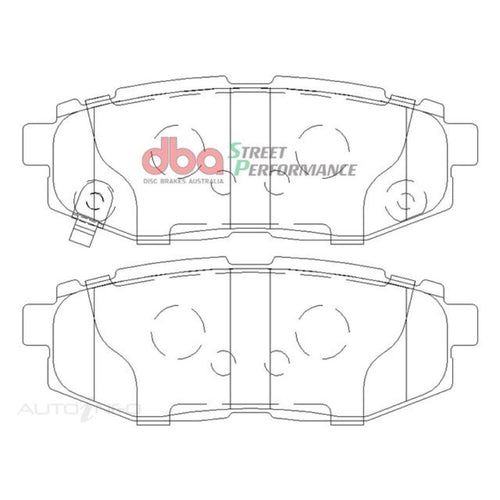 DBA Street Performance Front Pads / Subaru BRZ/Toyota GT86
