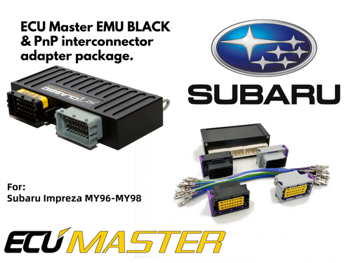 EMU Classic ECU & Harness Adaptor package for Subaru MY96-MY98