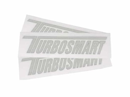 Turbosmart Car Decal - White 600mm x 130mm