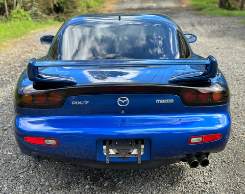 Mazda RX7 FD3S Series 8 (99 Spec) rear wing - Innocent blue Mica