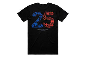 Turbosmart TS T-Shirt Black (25 Years) M