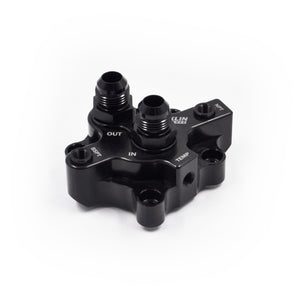 Bolt-On Oil Filter Relocation Kit for Nissan RB Engines