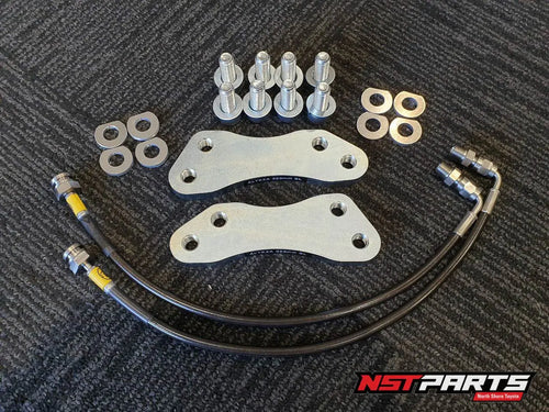 NSTParts Wilwood Superlite 4-Piston Brake Upgrade Package - DBA 4000 Slotted Rotors