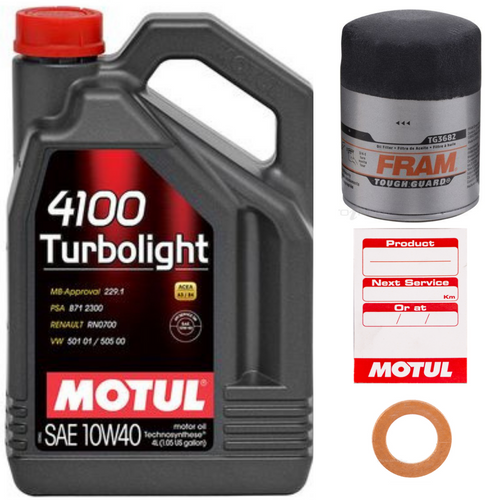 Nissan 300ZX 1983-89 Z31 Motul Oil Service Kit