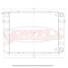 Holden Commodore VL (1986-1988) PWR Radiator