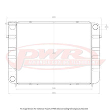 Holden Commodore VL (1986-1988) PWR Radiator