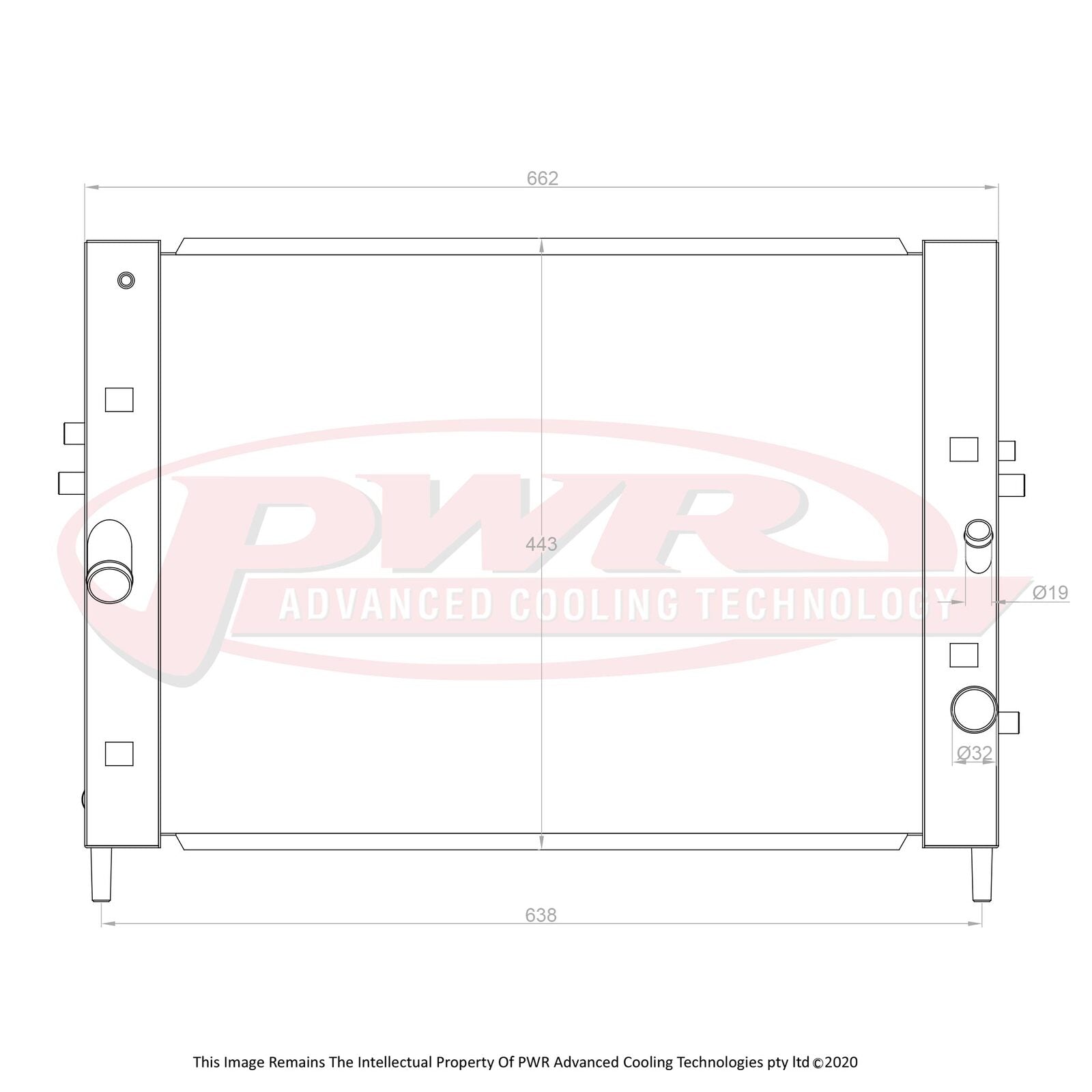 Mazda MX5 NC (2005-2013) PWR Radiator - 32mm