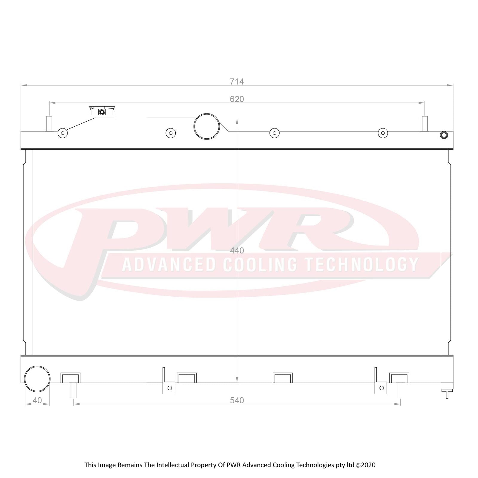 Subaru Forester (2007-2012) PWR Radiator